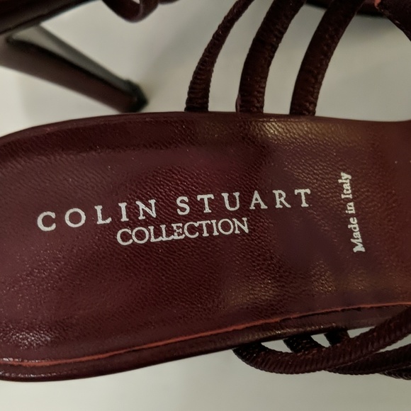 NEW COLIN STUART * ANKLE STRAP HEEL - Picture 6 of 8